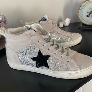 Vintage Havana Dino high top sneakers